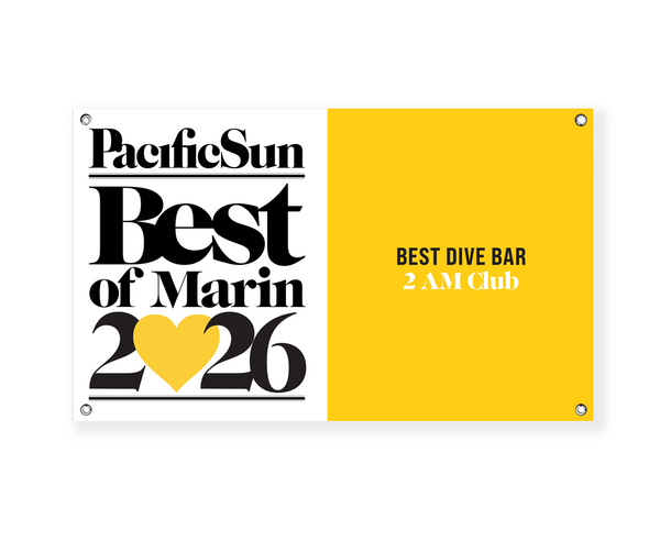 "Pacific Sun: Best of Marin" Award Banner