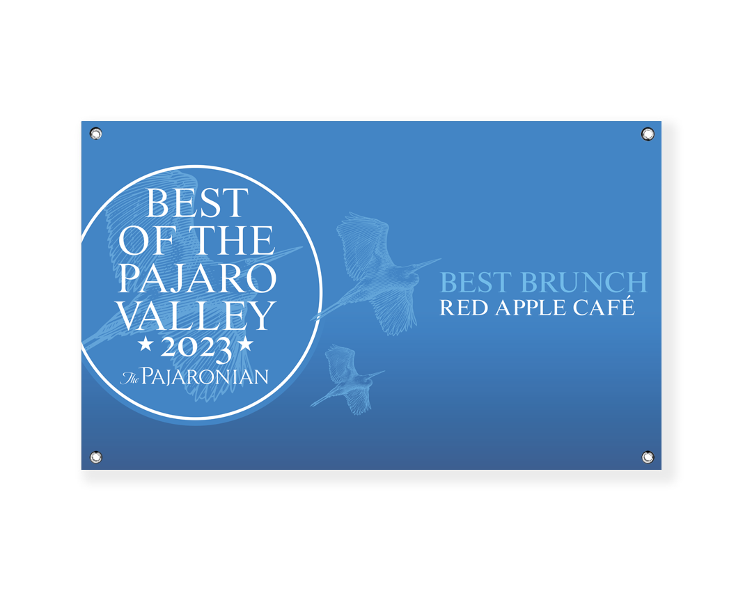"Best of Pajaro Valley" Award Banner