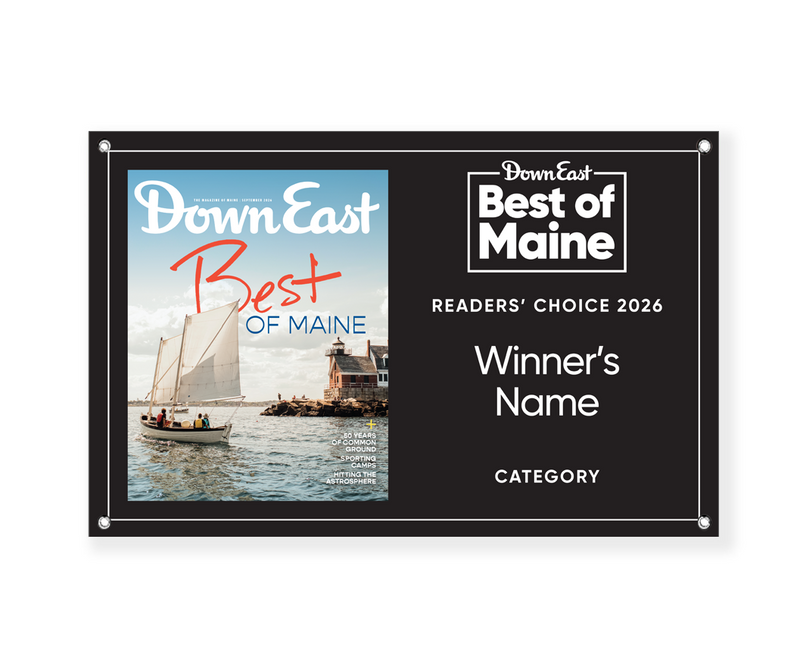 "Best of Maine" Award Banner