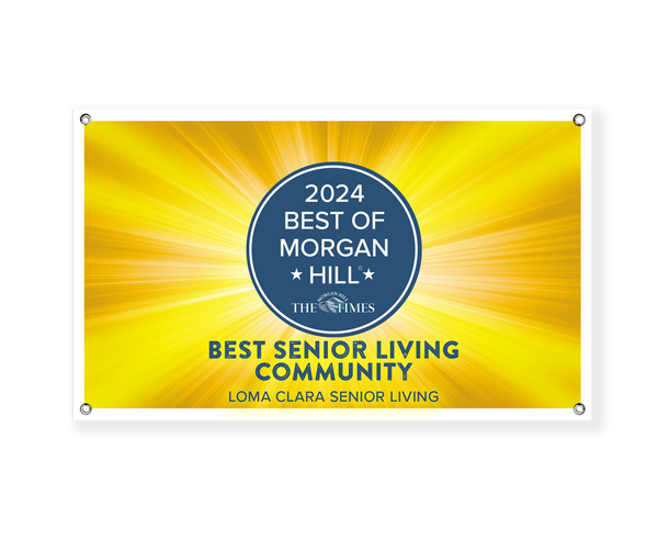 "Best of Morgan Hill" Award Banner