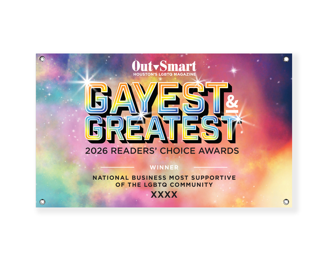 OutSmart - Gayest and Greatest Readers' Choice Awards  - Vinyl Banner