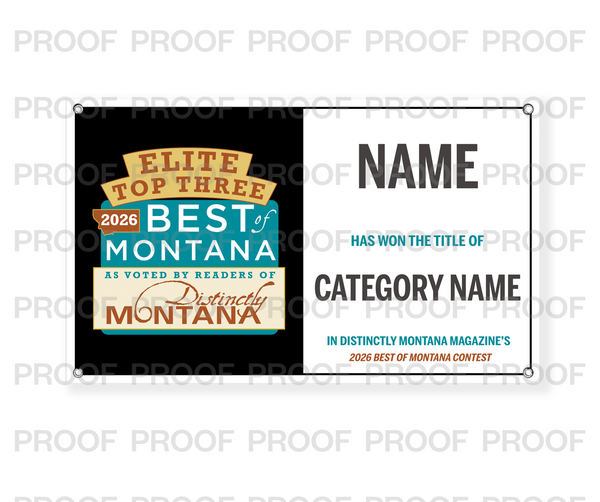 Distinctly Montana Magazine's — Best of Montana - Banners