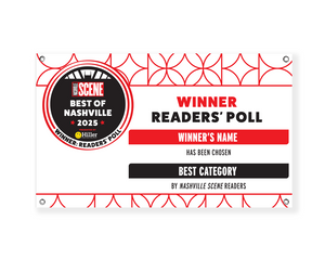 "Best of Nashville" Award Banner