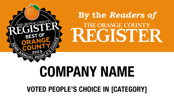 Best Of Orange County Award | Outdoor Banners