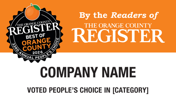 Best Of Orange County Award | Outdoor Banners
