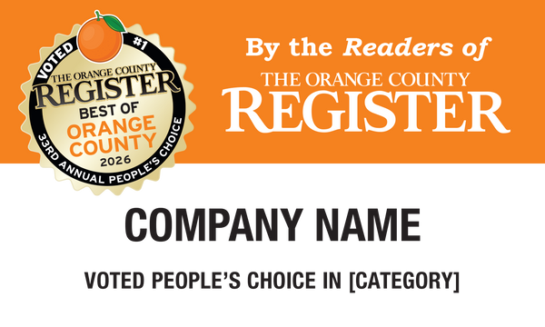 Best Of Orange County Award | Outdoor Banners