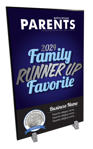 BR Parents Family Favorites Award Plaque