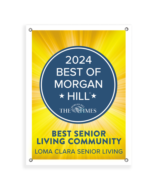 "Best of Morgan Hill" Award Banner