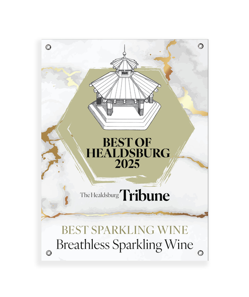 "Best of Healdsburg" Award Banner