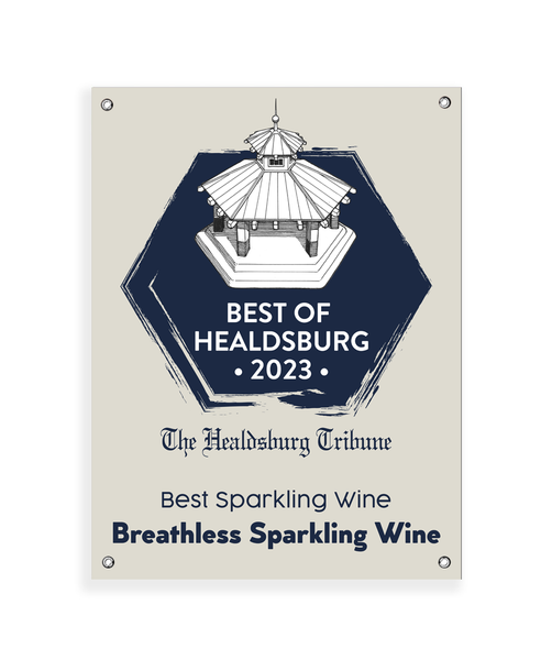 "Best of Healdsburg" Award Banner