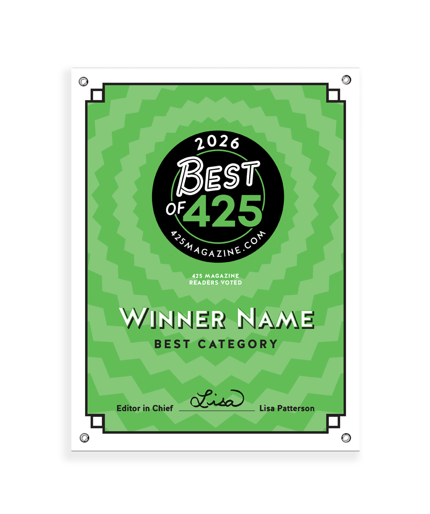 Best of 425 Magazine Award - Banner