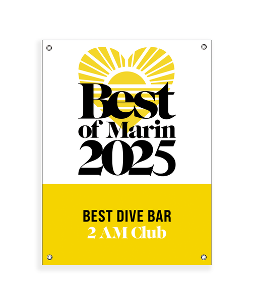 "Pacific Sun: Best of Marin" Award Banner