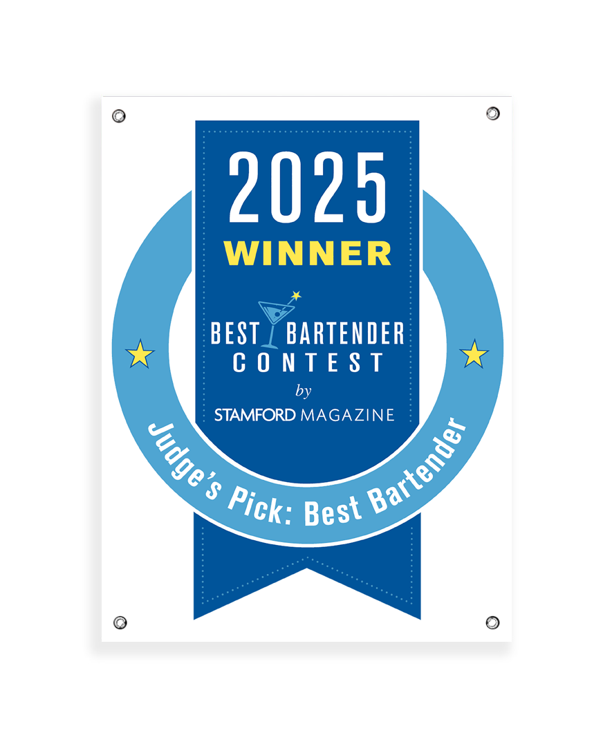 Stamford’s Best Bartender - Award Banner