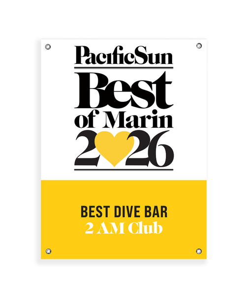 "Pacific Sun: Best of Marin" Award Banner