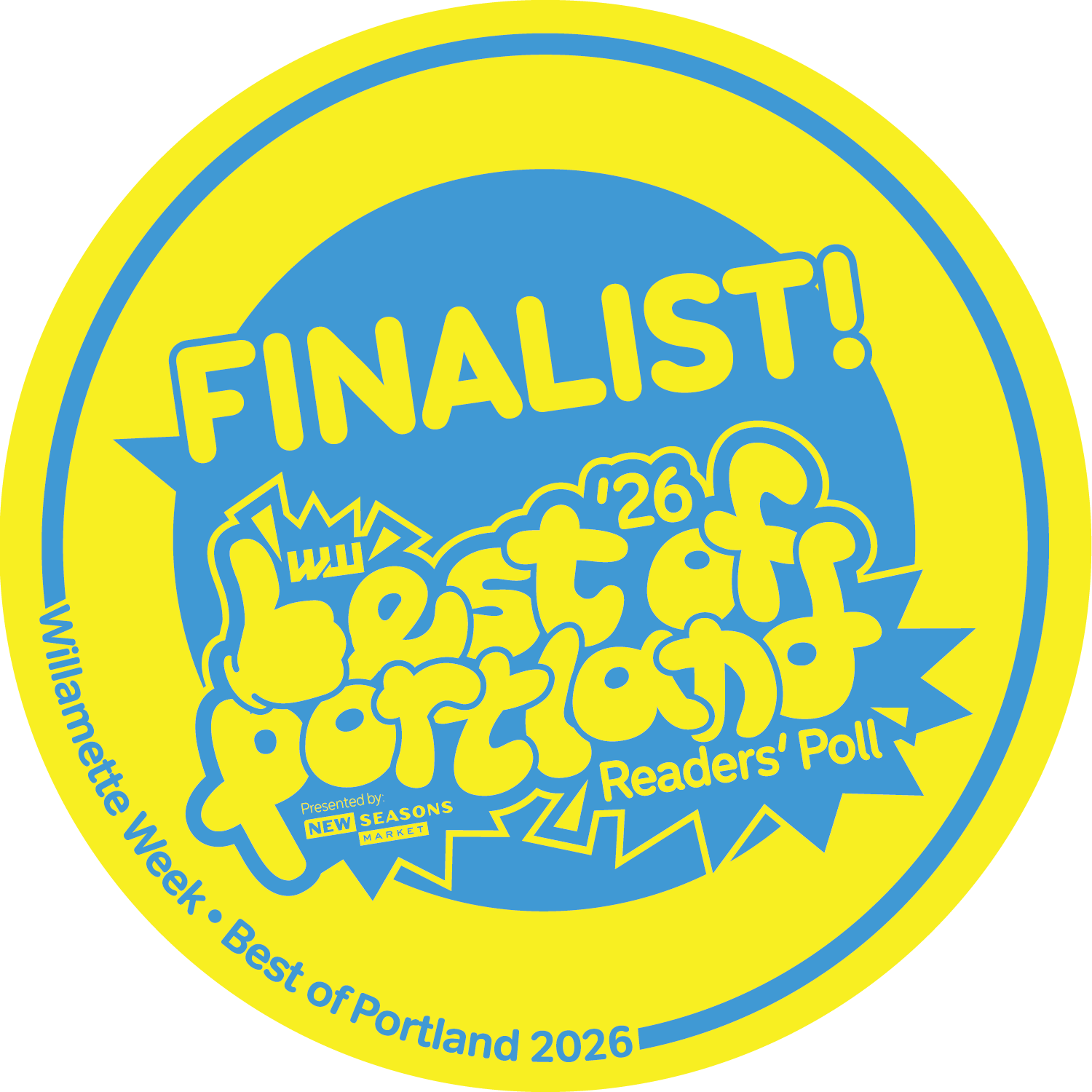 Willamette Week - Best of Portland Stickers