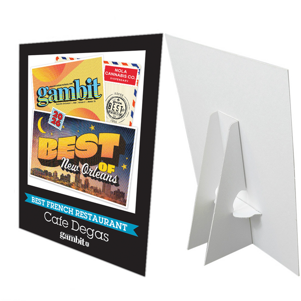Gambit "Best of New Orleans" Award - Counter Cards