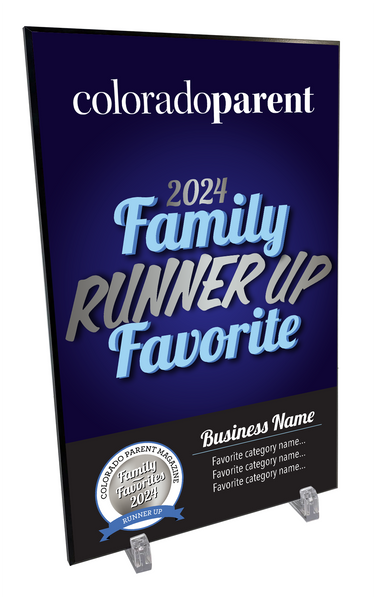 Colorado Parent Favorites Award Plaque