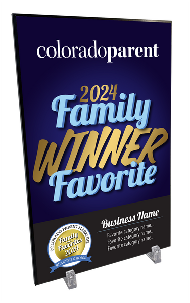 Colorado Parent Favorites Award Plaque