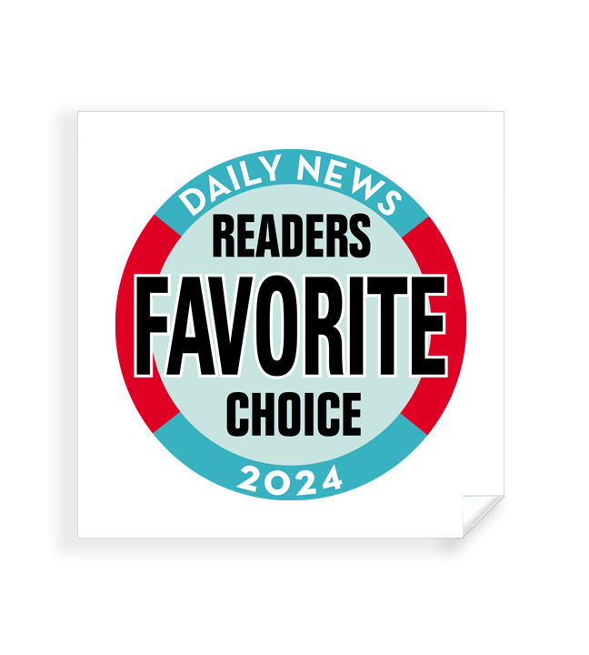 LA Daily News Best Of and Readers Choice - Window Cling