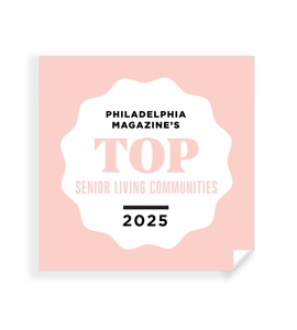 Philadelphia Magazine Senior Living Communities Window Decal