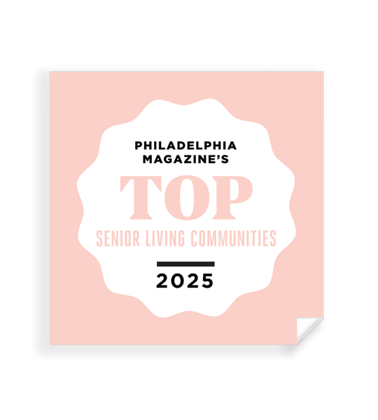 Philadelphia Magazine Senior Living Communities Window Decal