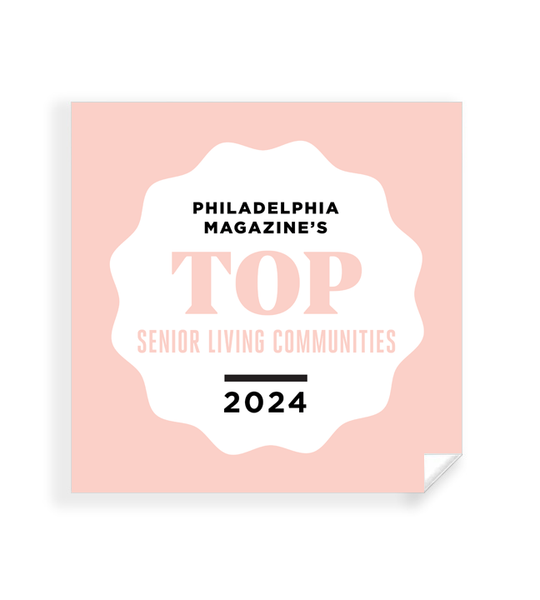 Philadelphia Magazine Senior Living Communities Window Decal