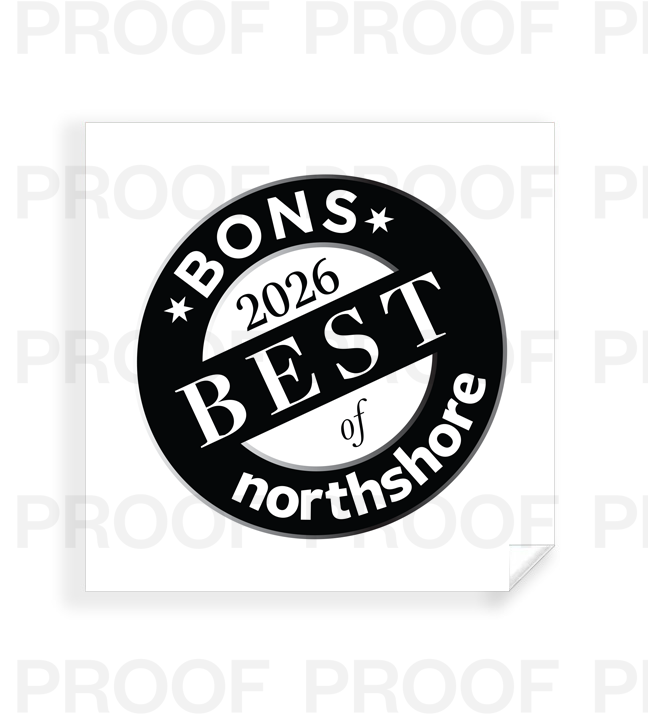 Northshore Magazine - Best of Northshore - Window Cling