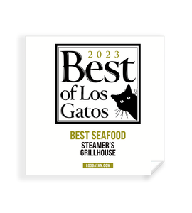 "Best of Los Gatos" Award Window Cling