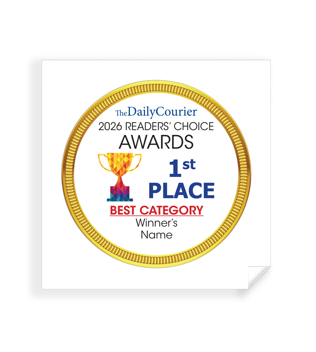 The Daily Courier - Readers' Choice Awards - Window Decals