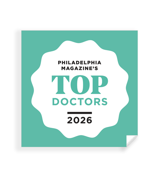 Philadelphia magazine Top Doctors Window Decal