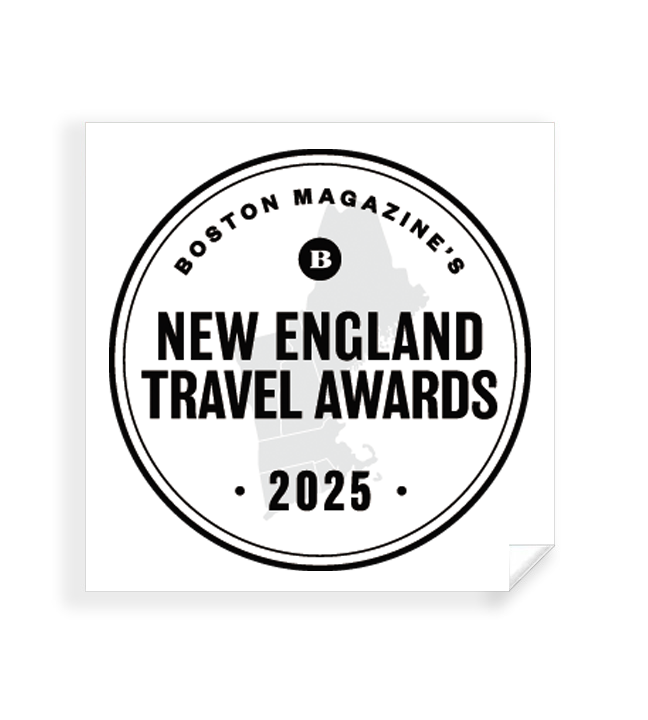 "New England Travel Awards" Window Decals