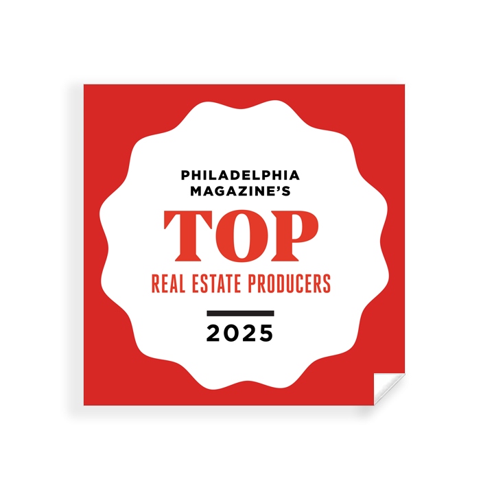 Philadelphia magazine Top Real Estate Producers Window Decal