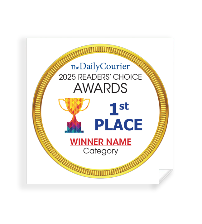 The Daily Courier - Readers' Choice Awards - Window Decals