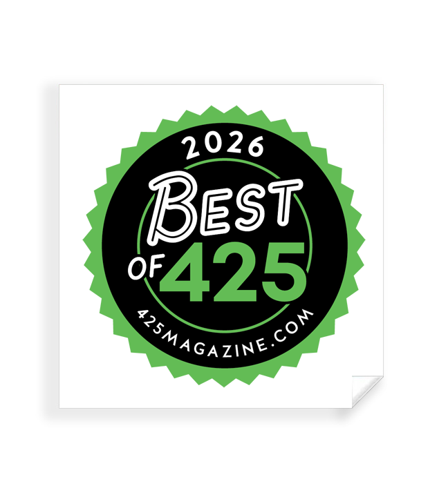 Best of 425 Magazine Awards - Window Clings