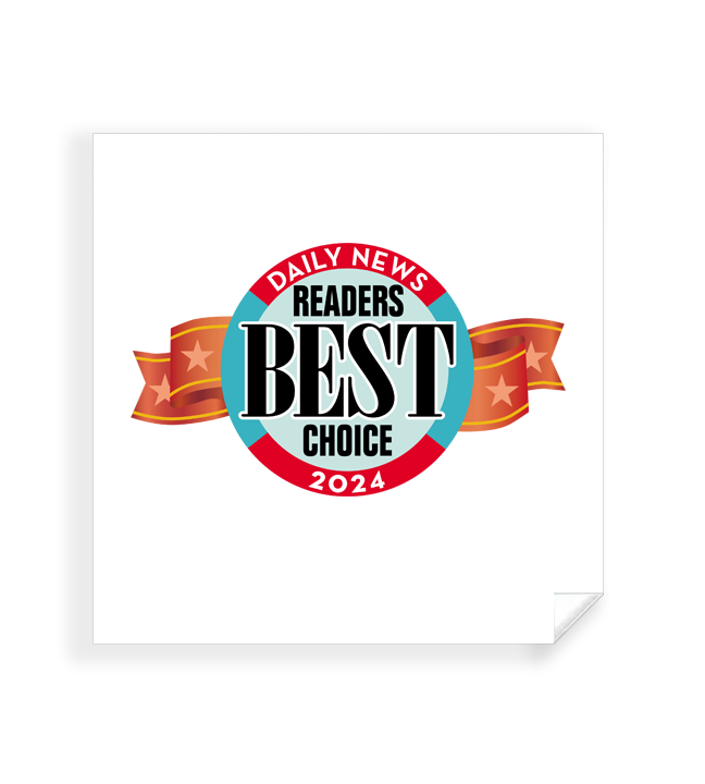 LA Daily News Best Of and Readers Choice - Window Cling