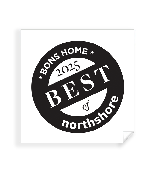 Northshore Home Magazine - Best of Northshore Home - Window Cling