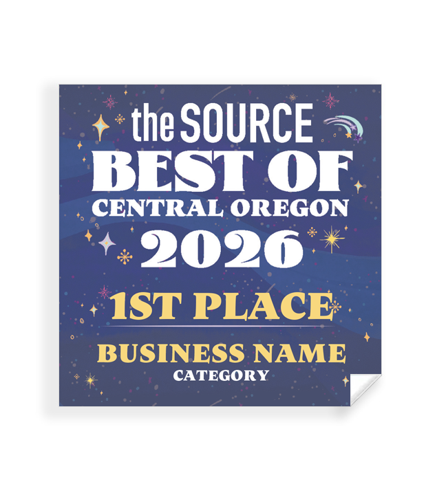 Source Weekly Best of Central Oregon - Stickers
