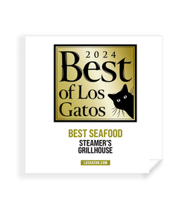 "Best of Los Gatos" Award Window Cling