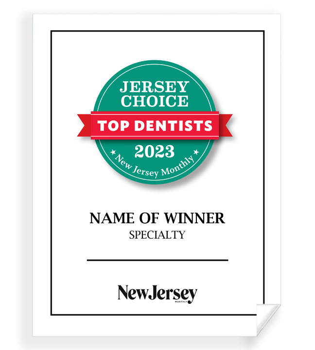 New Jersey Monthly - Jersey's Choice: Top Dentists - Archival Reprints