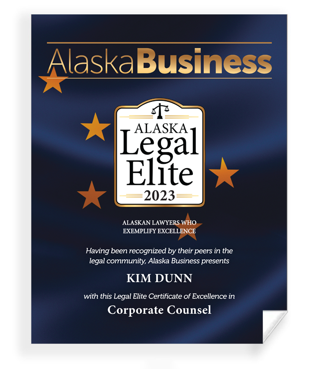 Commemorative Alaska Legal Elite Window Cling