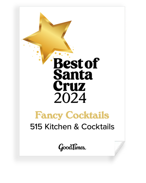 "Good Times: Best of Santa Cruz" Award - Window Clings