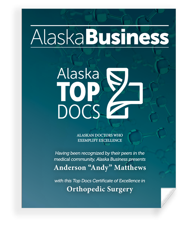 Commemorative Alaska Top Docs Window Cling