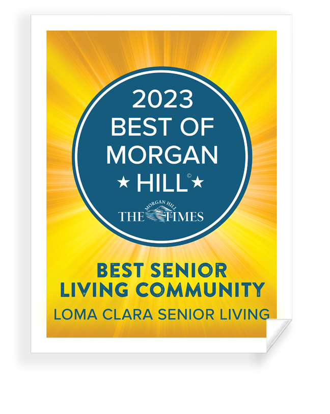 "Best of Morgan Hill" Award Plaque - Window Clings