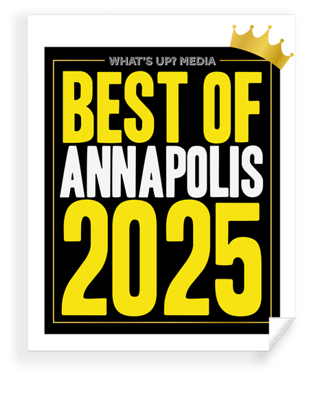 What's Up? Magazine "Best of Annapolis" - Window Cling