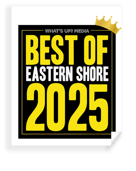 What's Up? Magazine "Best of Eastern Shore" - Window Cling