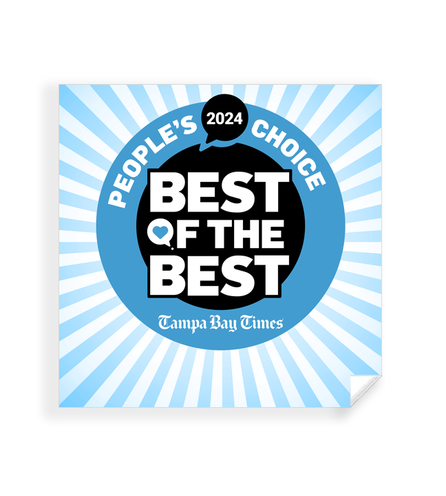 Best Of Tampa Bay Times - Window Cling