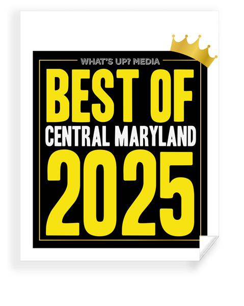 What's Up? Magazine "Best of Central Maryland" - Window Cling