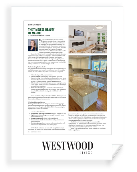 Westwood Living - Article & Cover Archival Reprints