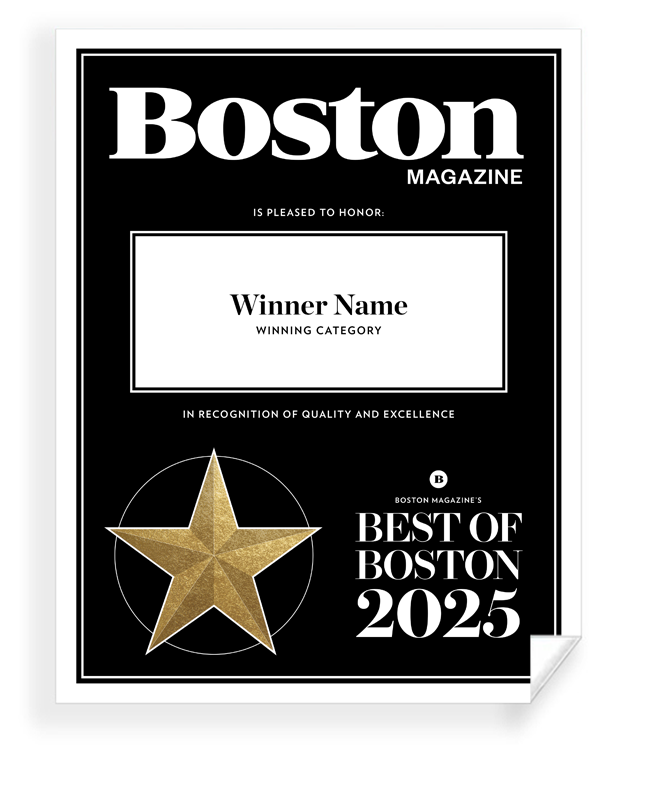 "Best of Boston" - Award Print