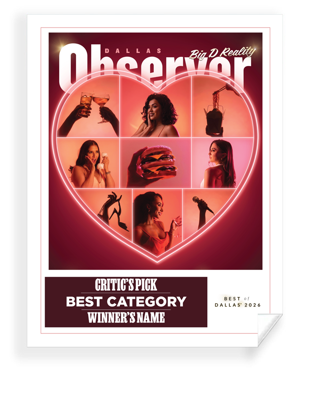 Best of Dallas® Award Cling